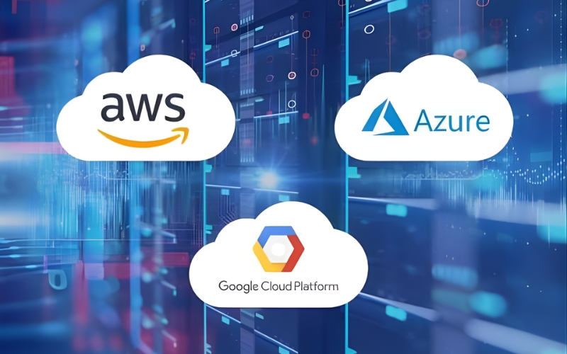 So sánh chi tiết AWS, Microsoft Azure và Google Cloud